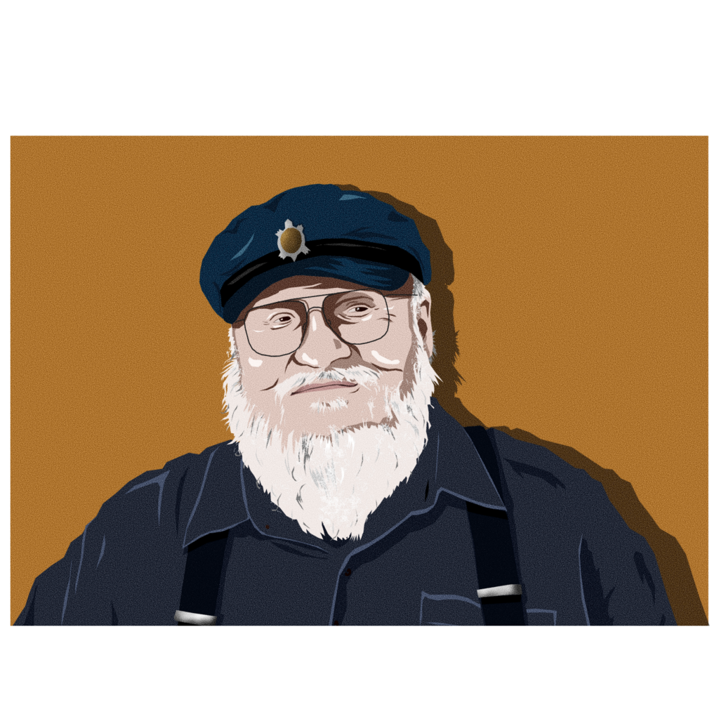 portrait de George R.R. Martin