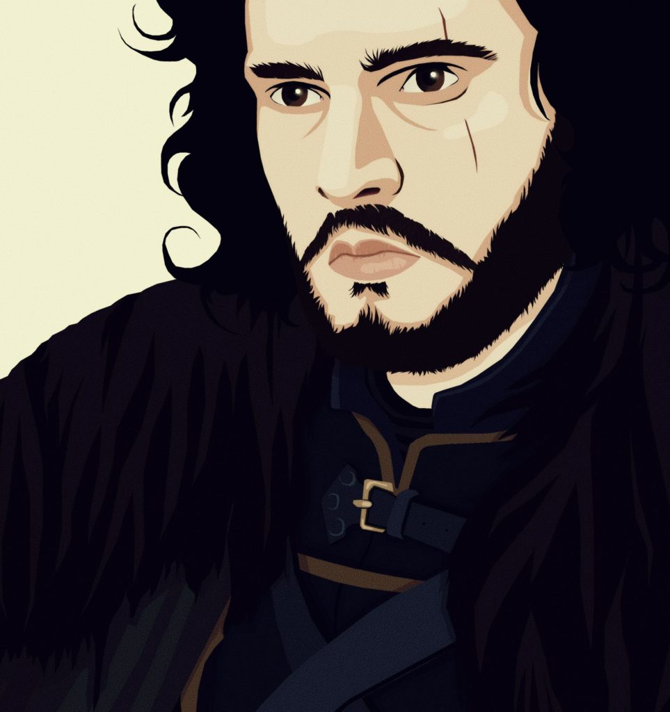 portrait Jon Snow