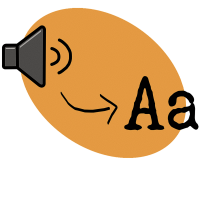 traductrice d'édition symbole transcription oral écrit